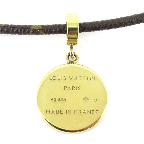 ルイヴィトン LOUIS VUITTON パンダンティフ フルール ネックレス 