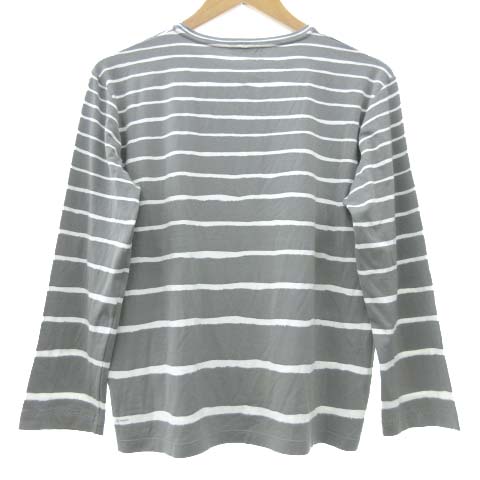 エルメス HERMES ソルド品 マルジェラ期 カットソー 長袖 ボーダー