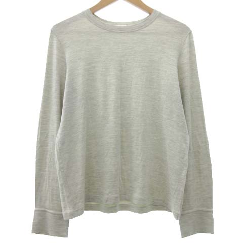 エルメス　マルジェラ期　カットソー　シルク エルメス HERMES マルジェラ期 シルク カットソー 長袖 クルーネック T