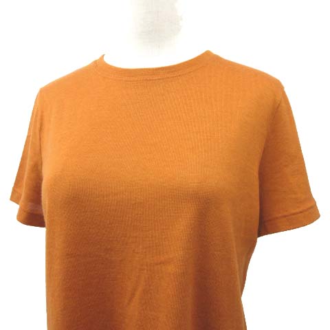 マルジェラ期！エルメス［カシミヤ100%］ニット　半袖　サイズL　ベージュ エルメス カシミヤ 半袖ニット 34 レディース ベージュ 4H2689DA タグ