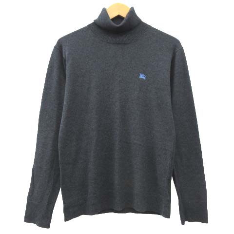 バーバリーブラックレーベル BURBERRY BLACK LABEL 美品 カシミヤ混 