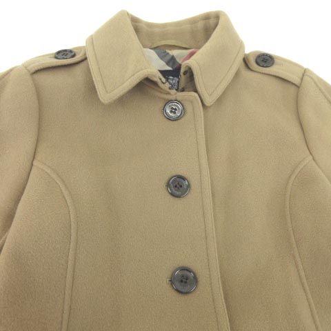 バーバリー ロンドン BURBERRY LONDON メルトン コート カシミヤ混  