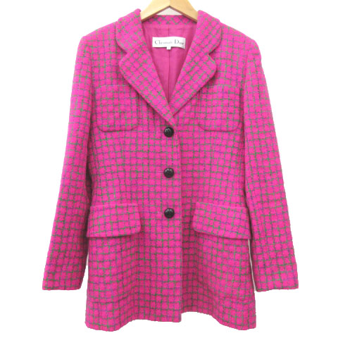クリスチャンディオール Christian Dior 美品 セットアップ ジャケット 