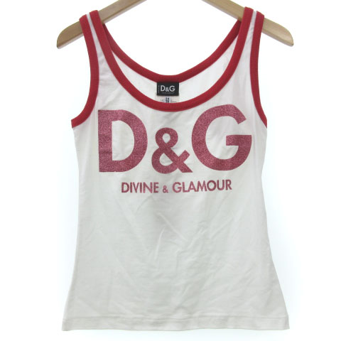 美品】ドルチェ&ガッバーナ-D&G-ノースリーブポロシャツ 寒かっ