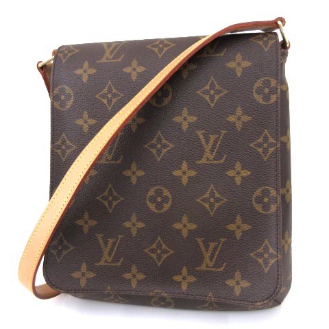 ルイヴィトン LOUIS VUITTON 美品 廃盤 モノグラム ミュゼットサルサ 