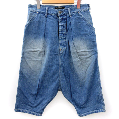 ジョンブル Johnbull パンツ デニム ジーンズ サルエル ペンギンパンツ 水色 S Fk メンズ 052 ベクトルパーク