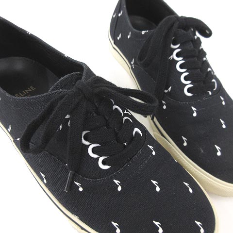セリーヌ CELINE 19SS ELLIOT スニーカー 音符柄 ローカット 
