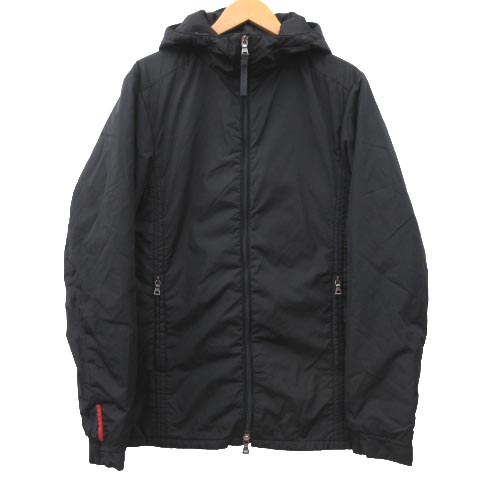 プラダスポーツ PRADA SPORT 中綿 ジャケット パーカー ナイロン 