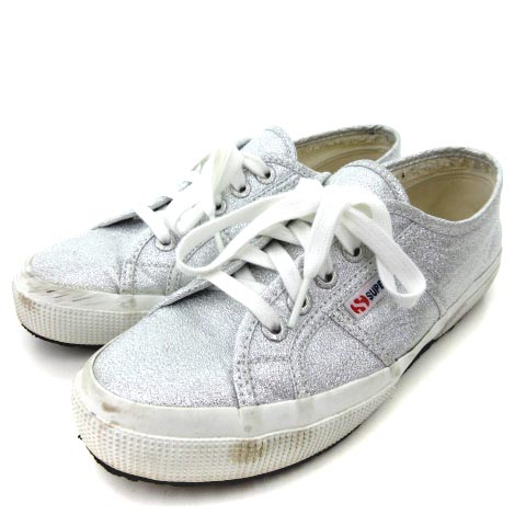 スペルガ Superga スニーカー ローカット ラメ コットン シルバー 6 5 靴 シューズ Fk レディース 052 ベクトルパーク