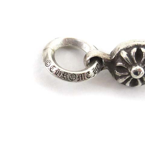 クロムハーツ ハート ペンダント ボールチェーン CHROME HEARTS+ シリコン CHハート ネックレス ボール チェーン
