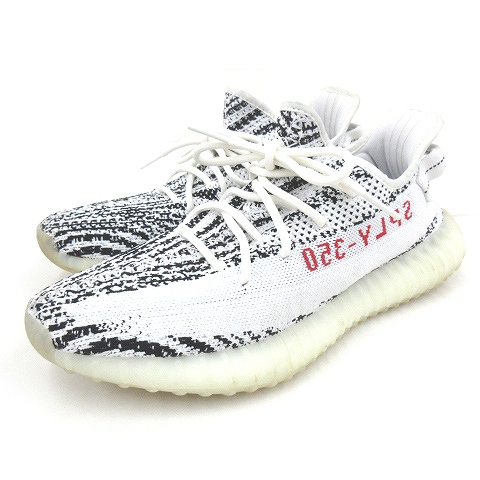 アディダス Adidas イージーブースト 350 V2 ゼブラ Cp9654 スニーカー 28 0cm ホワイト N メンズ 052 ベクトルパーク