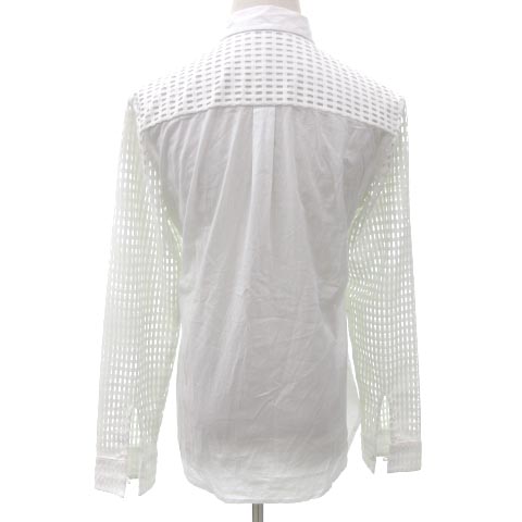 ポールスミス PAUL SMITH シャツ ブラウス メッシュ シースルー 長袖 