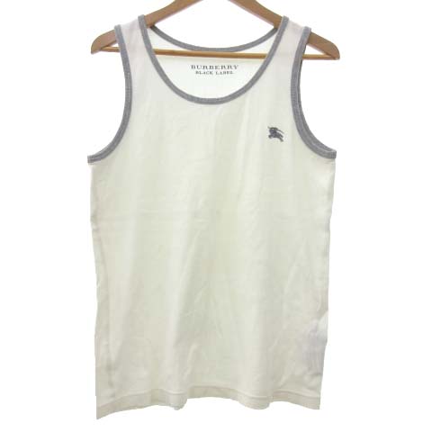 Burberry バーバリー　リンガー　タンクトップ　デカロゴ　ネイビー　y2k Burberry バーバリー リンガー タンクトップ デカロゴ ネイビー