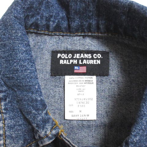Polo Jeans co.Ralph Lauren Gジャン S メキシコ製 メキシコ製 ポロジーンズ ラルフローレン TYSON JACKET Gジャン