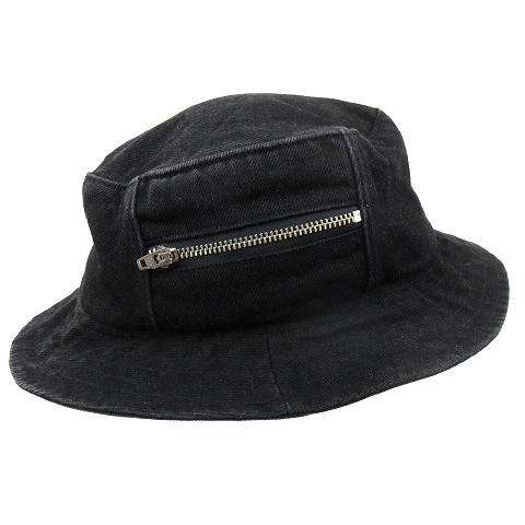 シュプリーム SUPREME 18SS Zip Twill Crusher デニム バケットハット 
