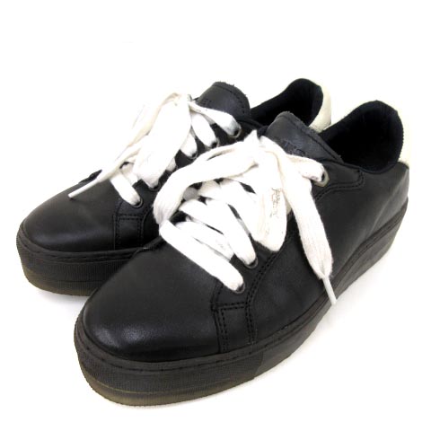 ディーゼル Diesel スニーカー レザー ローカット 黒 ブラック 23 5cm相当 靴 シューズ Fk Ecr4 レディース 052 ベクトルパーク