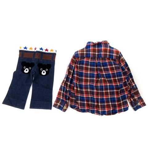 ミキハウス ダブルビー ダブルB MIKIHOUSE DOUBLE.B シャツ 長袖  