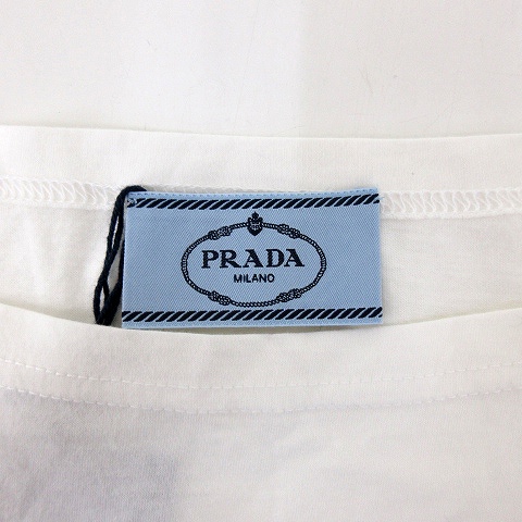 PRADA プラダ 水色 ポロシャツ 未使用タグ付き 新品 メンズ シャツ