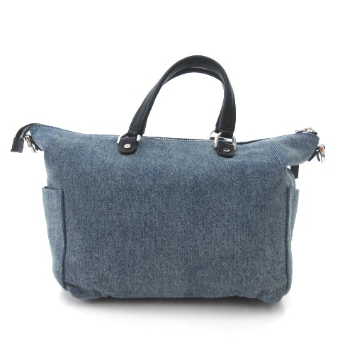 ディーゼル DIESEL 美品 GHERLEE SATCHEL デニム ショルダーバッグ 