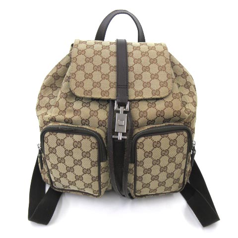 グッチ GUCCI リュックサック ジャッキーライン GGキャンバス 114552 
