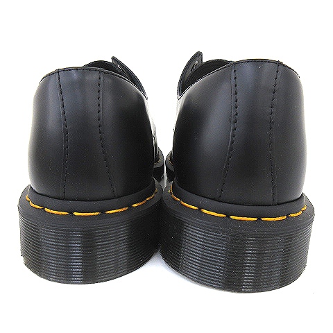 ドクターマーチン1461 ELS 3ホール UK9 28CM イエローステッチ ドクターマーチン 1461 3ホールシューズ UK9（28cm）