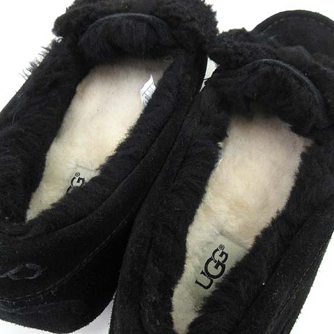 アグ UGG アンスレー モカシン フラット シューズ ANSLEY FUR