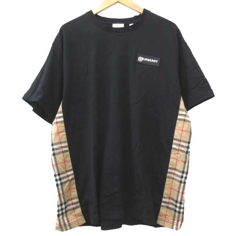 バーバリー BURBERRY 20AW ヴィンテージ チェック パネル オーバー 