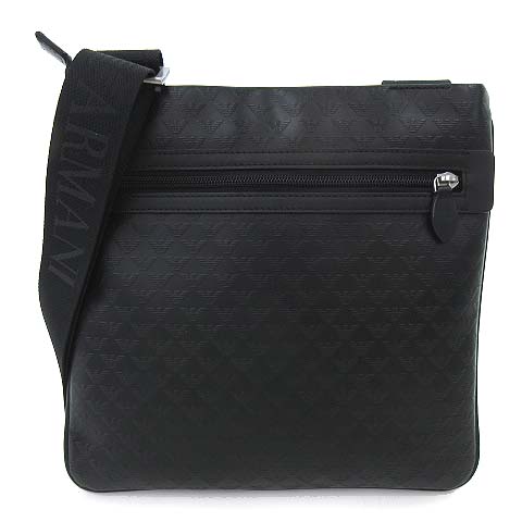 エンポリオアルマーニ EMPORIO ARMANI レザー ショルダーバッグ ロゴ 