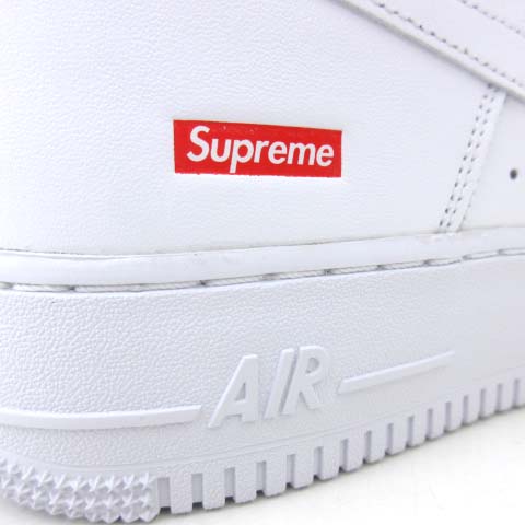 未使用品 ナイキ Nike シュプリーム Supreme ss スニーカー エアフォース1 ロー Air Force 1 Low Cu9225 100 レザー シューズ 29 白 ホワイト メンズ 052 ベクトルパーク 未使用品 ナイキ Nike シュプリーム Supreme ss スニーカー エアフォース1 ロー Air Force 1 Low Cu9225 100 レザー シューズ 29 白 ホワイト メンズ 052 ベクトルパーク