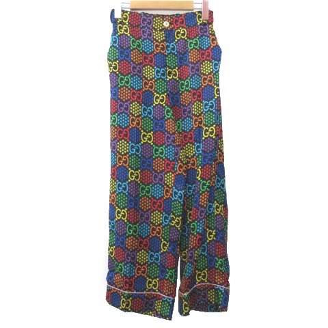 グッチ GUCCI 美品 20SS サイケデリック パジャマ セットアップ シャツ 