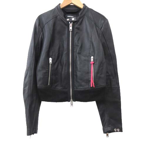 ディーゼル DIESEL BRAVE シングル ライダース ジャケット シープ 