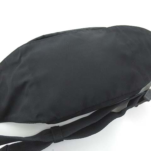 PRADA ブラック ウエストバッグ PRADA プラダ リュック ブラック 黒 ウエストポーチ ウエスト