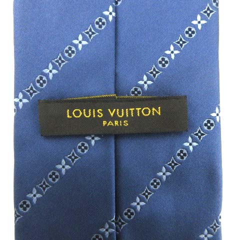Louis Vuitton ネクタイ ネイビー ドット ルイヴィトン ネクタイ モノグラム ネイビー LV ロゴ ドット