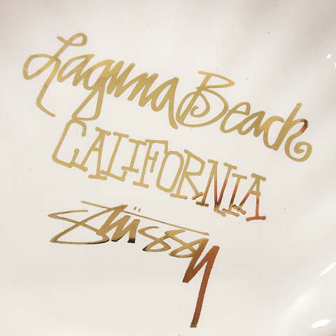 【レア】STUSSY CERAMIC SEA SHELL ASHTRAY 灰皿 Stussy Silver Clam Ashtray Polished Stainless Steel Limited