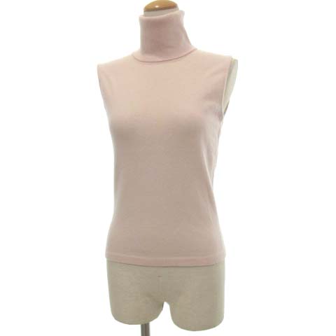 シャネル CHANEL 02A ノースリーブ カシミヤ ニット カットソー ラメ  