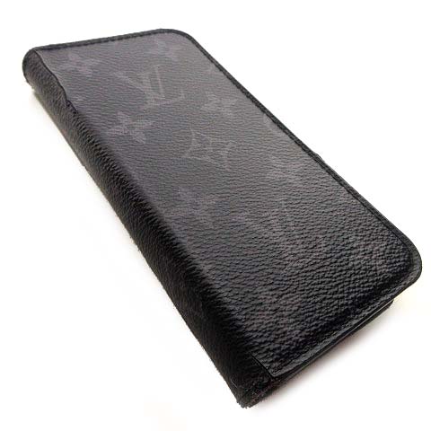 ルイヴィトン LOUIS VUITTON フォリオ モノグラムエクリプス