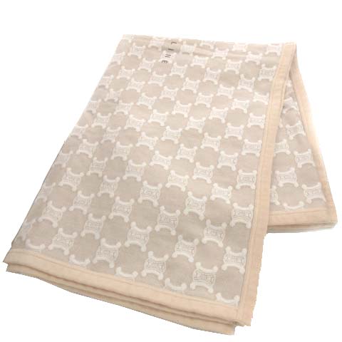 セリーヌ CELINE 毛布 140x200cm マカダム柄 西川産業 シングルサイズ  