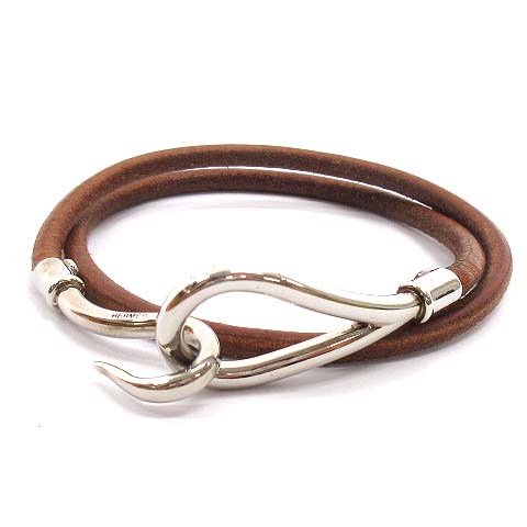 エルメスHERMES ジャンボ シル二連 よし ブレスレット 12/18限定値下げ 