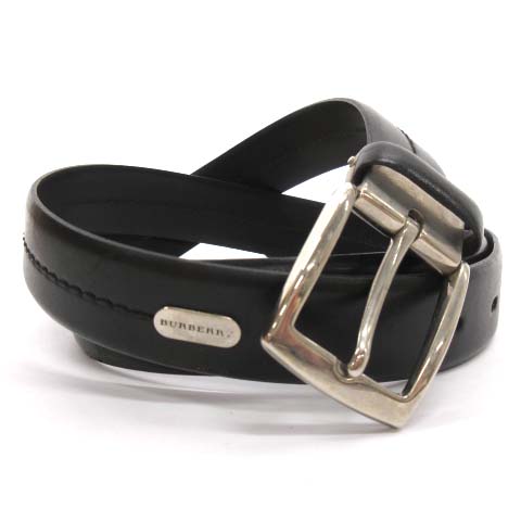 BURBERRY バーバリー ベルト メンズ ブランド レザー ブラウン マルチ