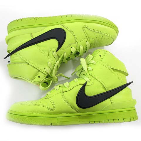 ナイキ NIKE スニーカー AMBUSH DUNK HIGH FLASH LIME CU7544-300 