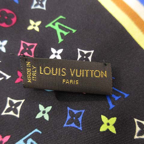 ルイヴィトン LOUIS VUITTON スカーフ M71910 マルチカラー モノグラム 