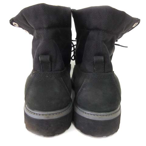 Timberland ブラック スエード ハイカットブーツ ティンバーランド Timberland ブーツ ショートブーツ ハイカット