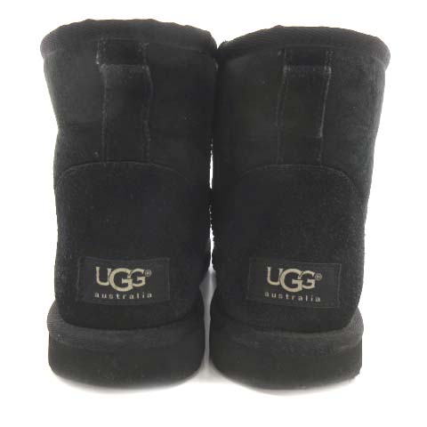 アグ オーストラリア Ugg Australia ムートン ショート ブーツ ハイカットシューズ シープスキン レザー アウトドア ブランドロゴ 防寒 26 黒 ブラック Ibo21 メンズ 052 ベクトルパーク
