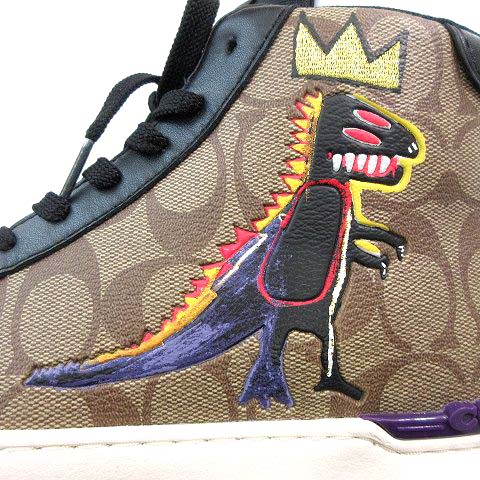 恐竜 バスキア コーチ コラボ COACH コーチ バスキア ラウンド
