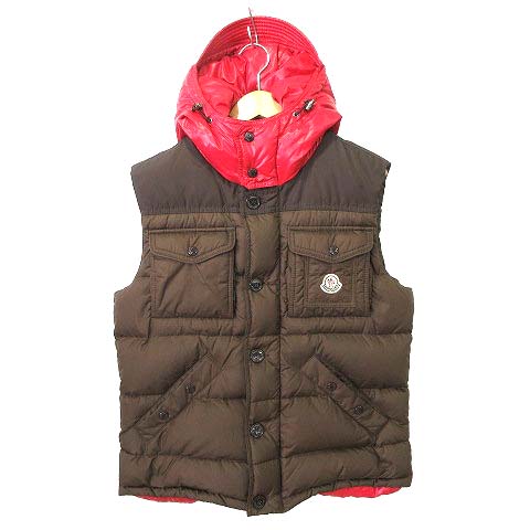 モンクレール MONCLER ダウンベスト MONCEAU モンソー フード 国内正規 