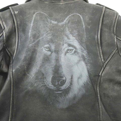 ディーゼル DIESEL ライダースジャケット ダブル 革ジャン 上着 国内