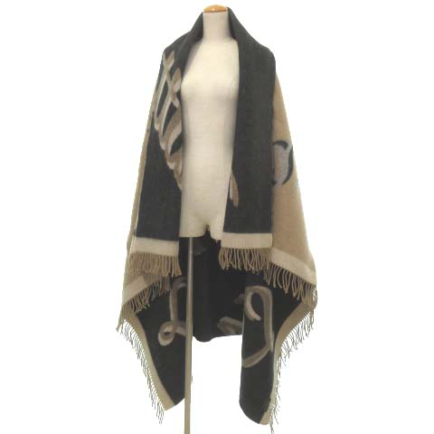 ルイヴィトン LOUIS VUITTON 美品 16年製 ショール 大判 ブランケット  