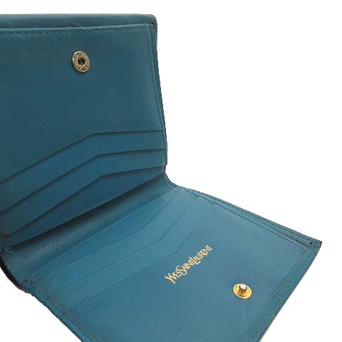 イヴサンローラン YVES SAINT LAURENT 二つ折り財布 ウォレット YSL総