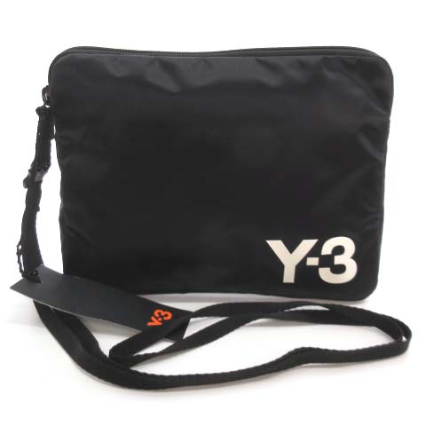 未使用品 ワイスリー Y-3 タグ付き ナイロンポーチ FH9252 クラッチ 