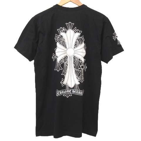クロムハーツ CHROME HEARTS Tシャツ 半袖 バック クロスプリント 